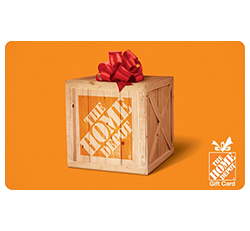 $25 Home Depot Gift Card