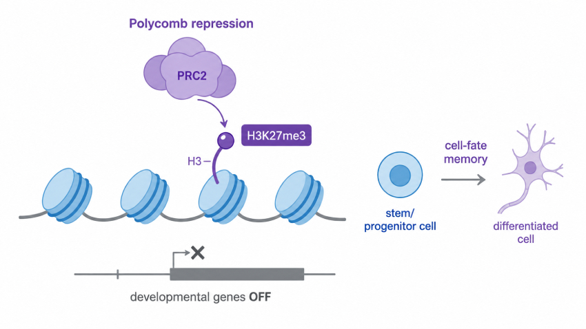 Polycomb Repression and H3K27me3 in Cell-Fate Memory