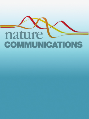 Nature Communications journal cover