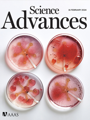 Science Advances journal cover