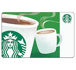 $5 Starbucks Gift Card