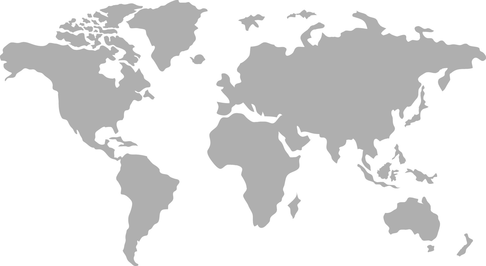 World map showing clickable distributor regions